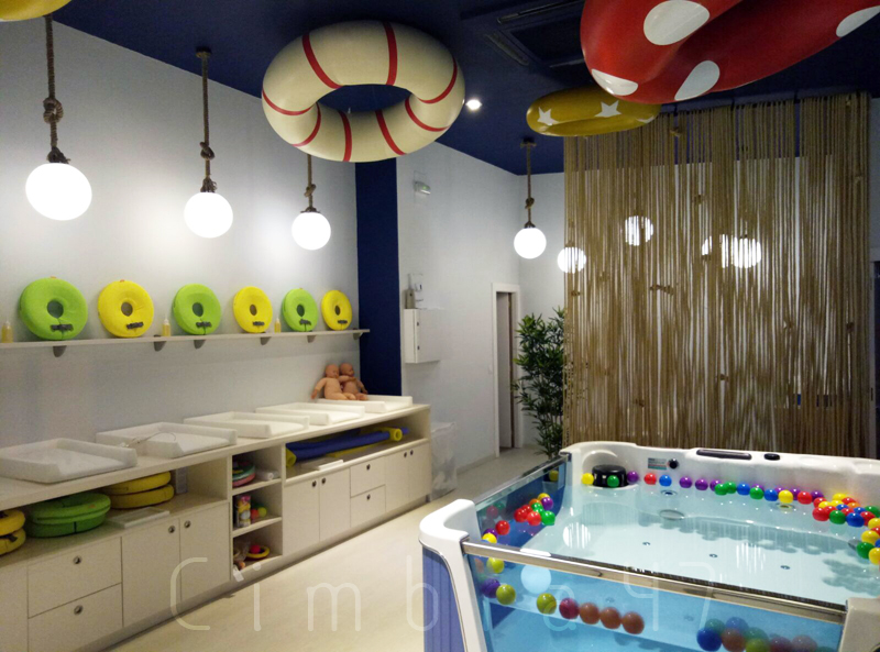 Diseño e interiorismo para SPLASH baby spa
